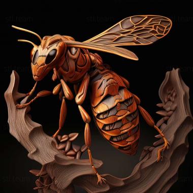 3D model Polistes vergnei (STL)